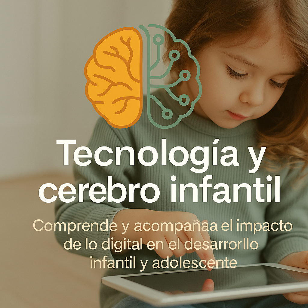 Tecnología y Desarrollo Infantil: Cómo acompañar con conciencia y neuroeducación